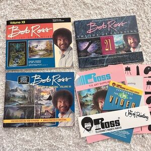 Bob Ross 'The Joy of Painting' books